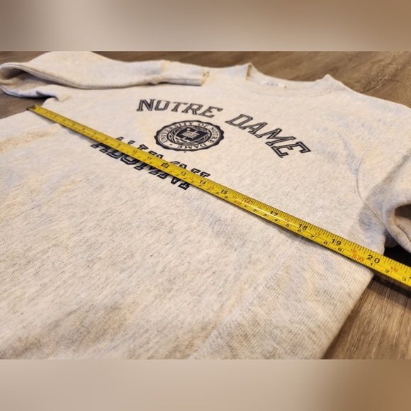 Vintage Champion Reverse Weave Notre Dame Alumni Sweatshirt Crewneck Mens Small - Picture 8 of 8